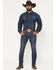 Image #1 - Rock & Roll Denim Men's Dark Wash Skinny Reflex Denim Jeans, Dark Wash, hi-res