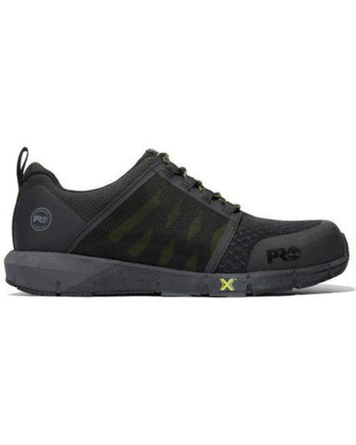 Image #2 - Timberland PRO Men's Radius Work Sneakers - Composite Toe, Black, hi-res