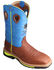 Image #1 - Twisted X Men's Lite Western Work Boots - Steel Toe, Brown, hi-res
