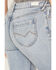 Image #4 - Cleo + Wolf Women's Light Wash High Rise Slim Bootcut Jeans, Light Medium Wash, hi-res