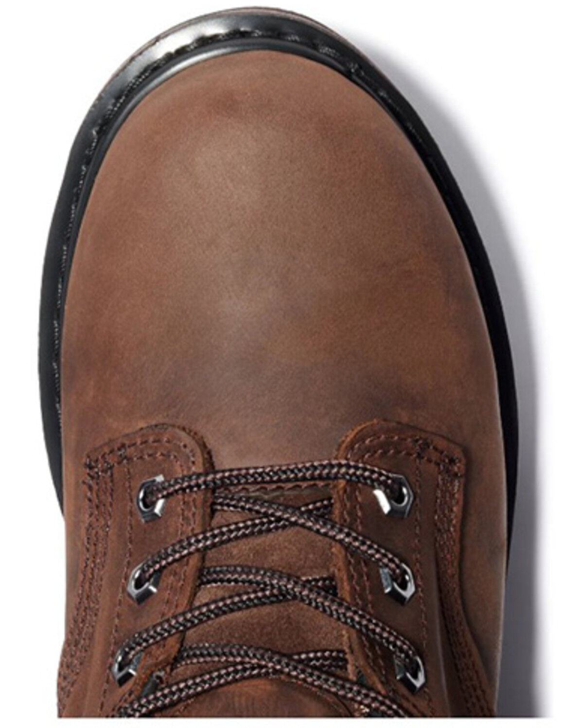 Image #4 - Timberland PRO Men's 6" Pit Boss Work Boots - Soft Toe, Brown, hi-res