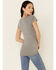 Idyllwind Women's Losing Charm Trustie Tee , Heather Grey, hi-res