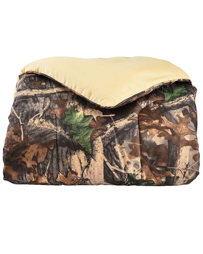 Hiend Accents Realtree Camo Queen Size Comforter Set Sheplers