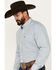 Image #2 - George Strait by Wrangler Men's Geo Print Long Sleeve Button-Down Western Shirt, , hi-res