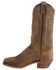 Abilene Women's Oiled Cowhide Western Boots - Square Toe, Olive, hi-res