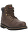 Laredo Men's Hub & Tack Lace-Up Work Boots - Steel Toe, Brown, hi-res