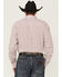Image #4 - George Strait by Wrangler Men's Geo Print Long Sleeve Button-Down Stretch Western Shirt - Tall, White, hi-res