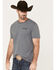 Image #2 - Cody James Men's Hard Headed Graphic Short Sleeve T-Shirt, Grey, hi-res
