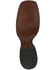 Image #6 - Justin Men's King Exotic Ostrich Western Boots - Broad Square Toe, Cognac, hi-res