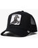 Goorin Bros Men's Black Stallion Trucker Ball Cap, Black, hi-res