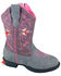 Image #3 - Smoky Mountain Toddler Girls' Austin Lights Western Boots - Round Toe, , hi-res