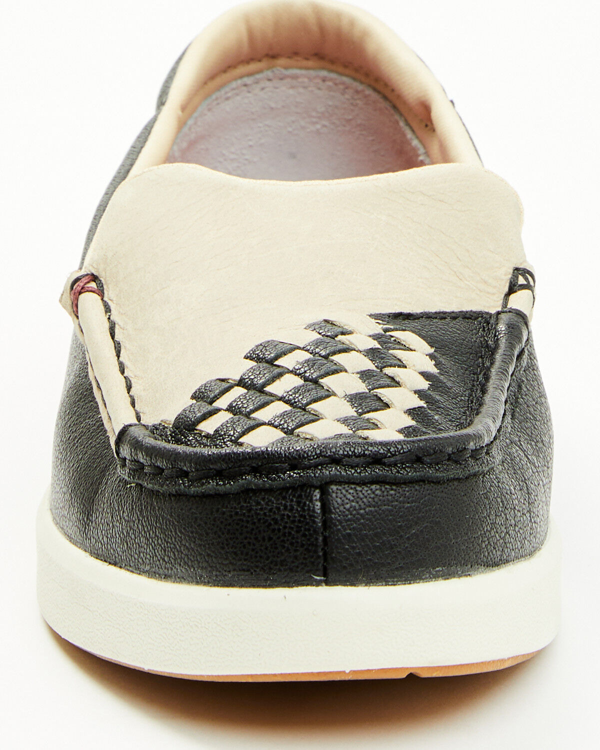 Image #4 - Twisted X Women's Slip-On Ultralite X Casual Shoes - Moc Toe, Black, hi-res