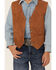 Image #2 - Scully Boys' Boar Suede Vest, Bourbon, hi-res