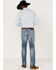 Rock & Roll Denim Men's Rifle Light Wash Reflex Stretch Skinny Jeans , Light Wash, hi-res