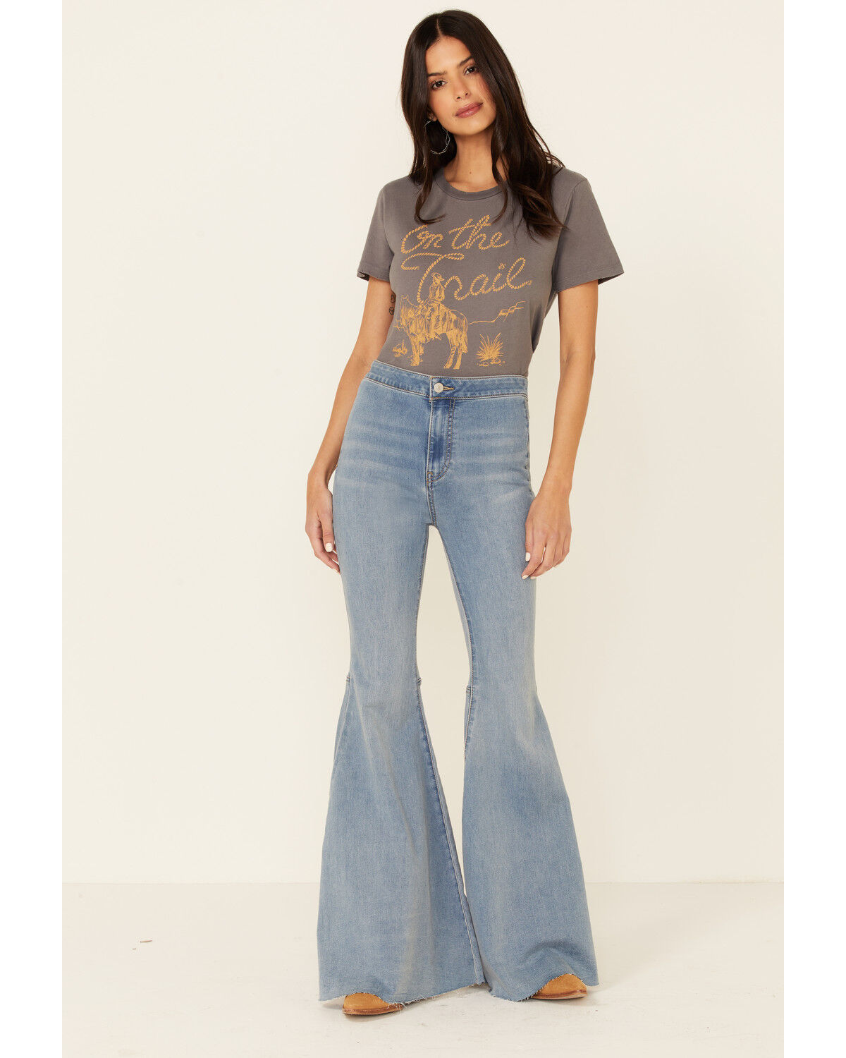 Image #1 - Bandit Brand Women's On The Trail Graphic Short Sleeve Tee, , hi-res
