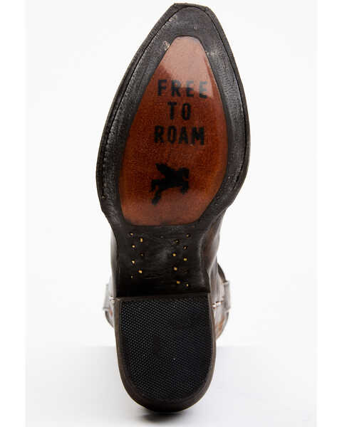 Image #7 - Idyllwind Women's Wheeler Western Boot - Snip Toe, Chocolate, hi-res