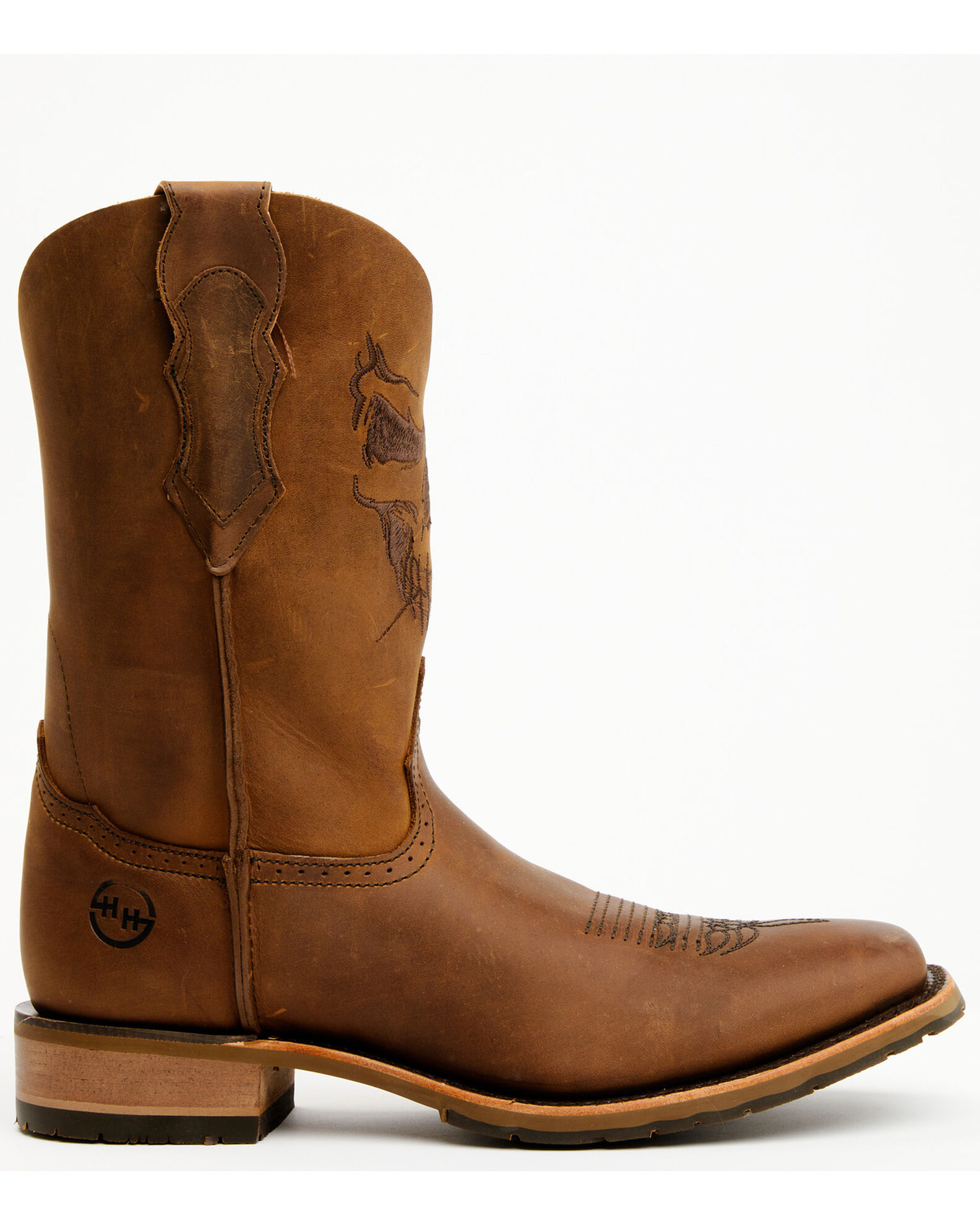 Double h buckaroo boots mens top