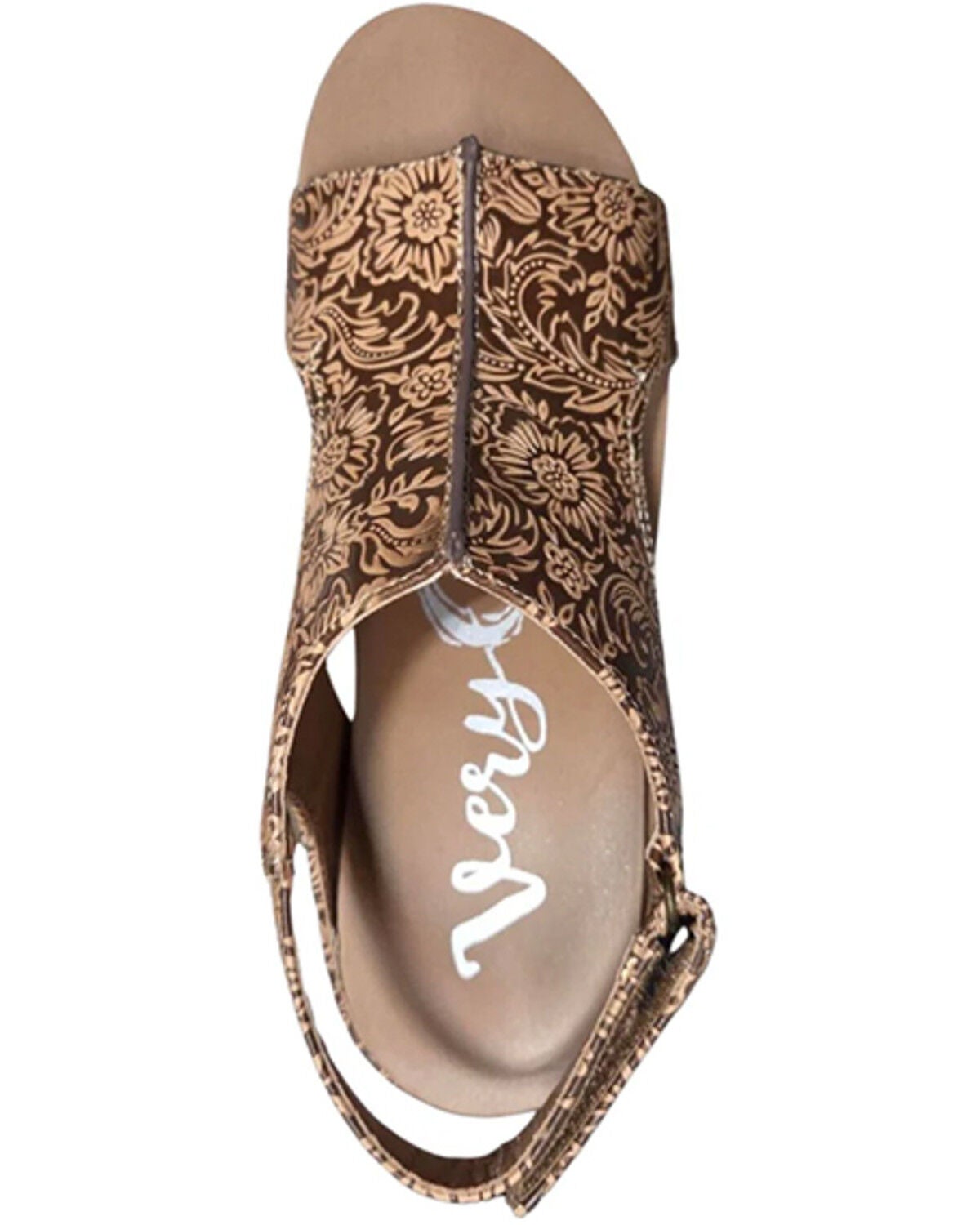 Image #5 - Very G Women's Isabella 3 Tooled Sandals, Nude, hi-res