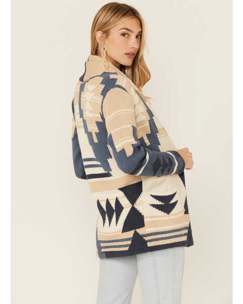 Pendleton Women's Southwestern Graphic Wool Blend Cardigan Sweater |  Sheplers
