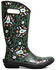 Image #2 - Bogs Women's Rodeo Rain Boots - Round Toe, Dark Brown, hi-res