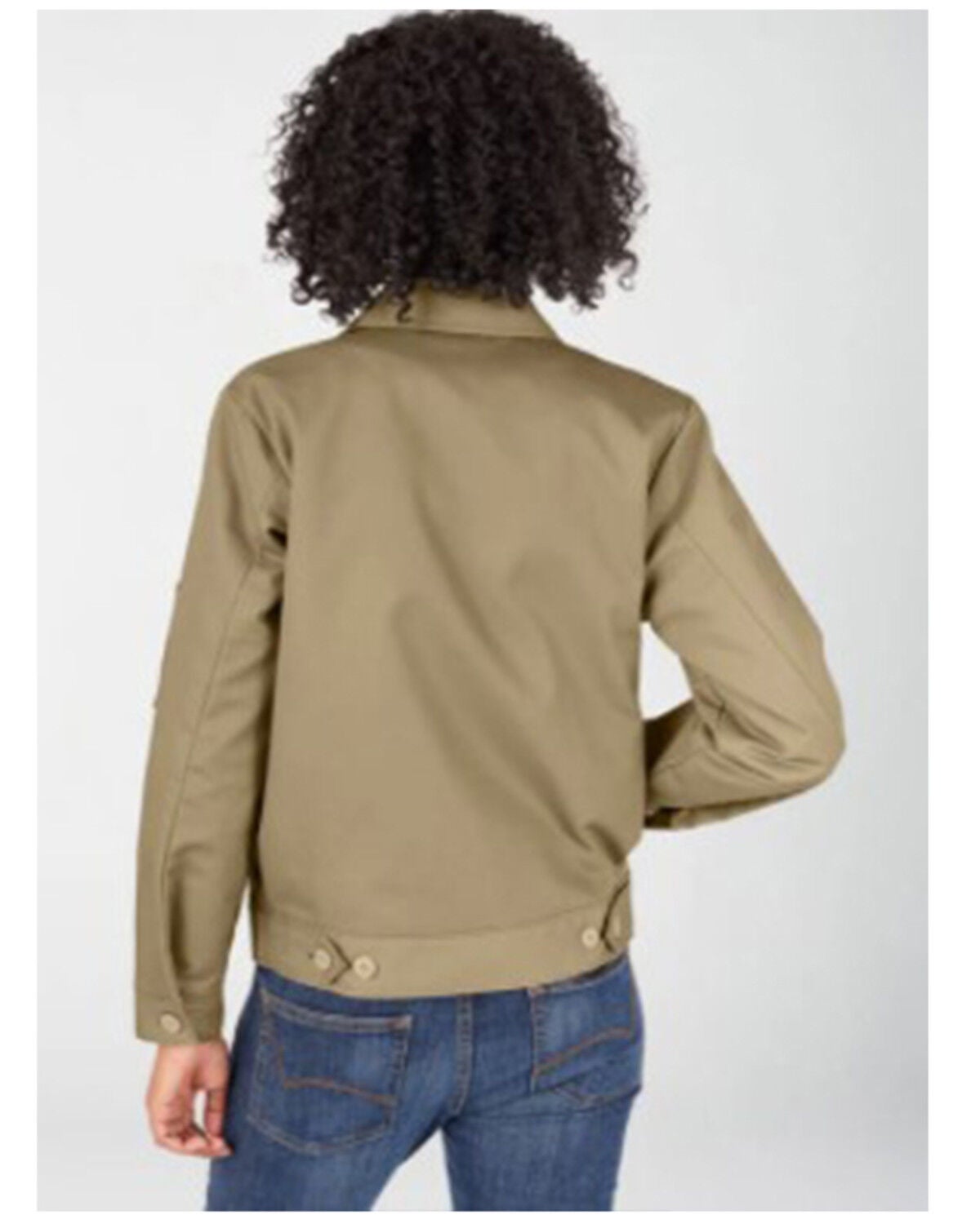 Image #2 - Dickies Women's Khaki Eisenhower Insulated Jacket, , hi-res