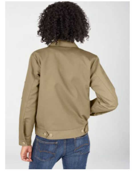 Image #2 - Dickies Women's Khaki Eisenhower Insulated Jacket, Beige/khaki, hi-res