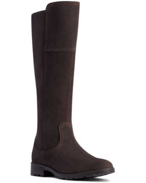 Ariat Women's Sutton II Waterproof Boots - Round Toe, Chocolate, hi-res