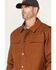 Image #2 - Lucky Brand Workwear Men's Chore Insulated Canvas Work Jacket, Brown, hi-res