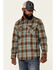 Image #1 - Pendleton Men's Brown & Green Canyon Large Plaid Long Sleeve Snap Western Flannel Shirt , , hi-res