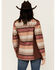 Image #4 - Cowgirl Hardware Women's Desert Serape Striped Softshell Jacket, Brown, hi-res