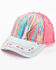 Image #1 - Catchfly Women's Diamond Patch Ball Cap, Multi, hi-res
