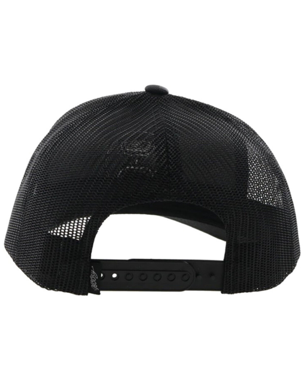 Image #2 - Hooey Kids' O Classic Embroidered Logo Camo Print Trucker Cap, Black, hi-res