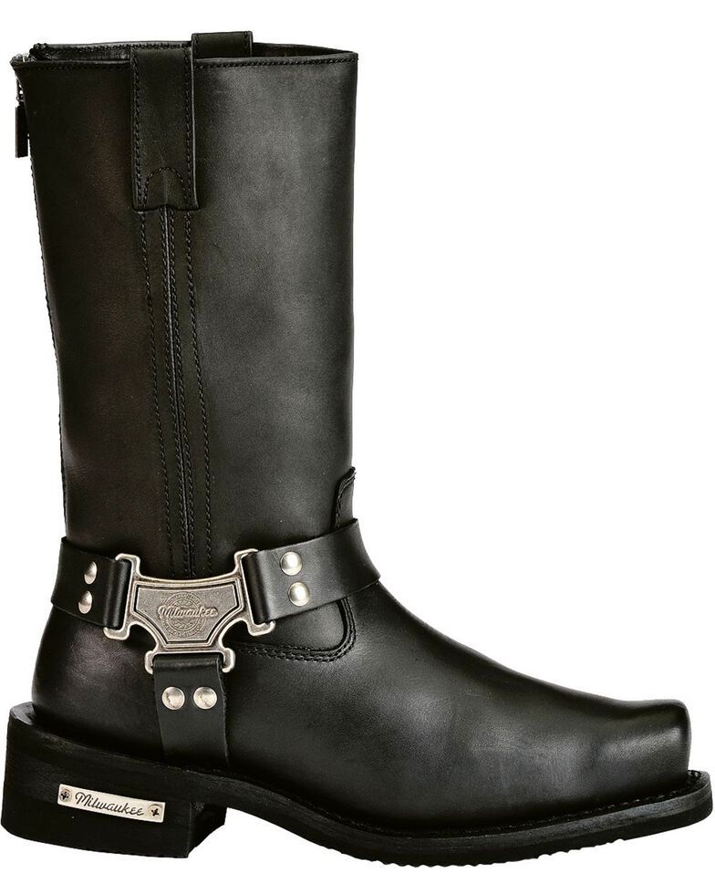 milwaukee harness motorcycle boots