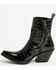 Image #3 - Ariat Women's Jade Crocodile Print Western Booties - Snip Toe, Black, hi-res