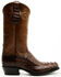 Image #2 - Tony Lama Men's Exotic Hornback Caiman Western Boots - Square Toe, Chocolate, hi-res