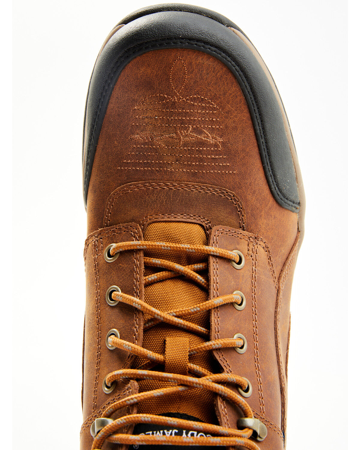 Image #6 - Cody James Men's Endurance Palace Lace-Up WP Soft Work Hiking Boots, Brown, hi-res