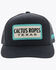 Image #3 - Hooey Men's Cactus Ropes Logo Mesh Trucker Cap, Black, hi-res