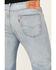 Image #3 - Levi's Men's 501® Higher Mountain Light Wash Original Fit Straight Jeans, Light Wash, hi-res