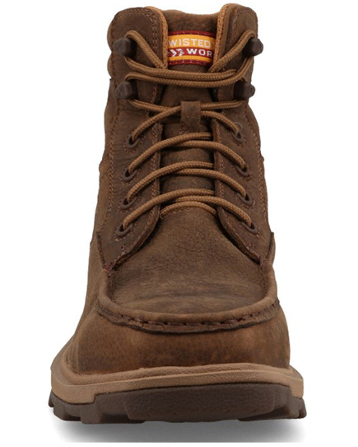Image #4 - Twisted X Men's 6" UltraLite X™ Work Boots - Nano Toe, Brown, hi-res