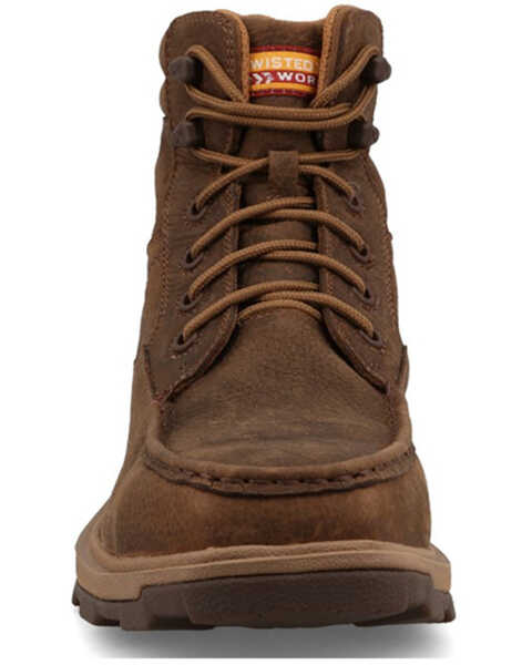 Image #4 - Twisted X Men's 6" UltraLite X™ Work Boots - Nano Toe , Brown, hi-res