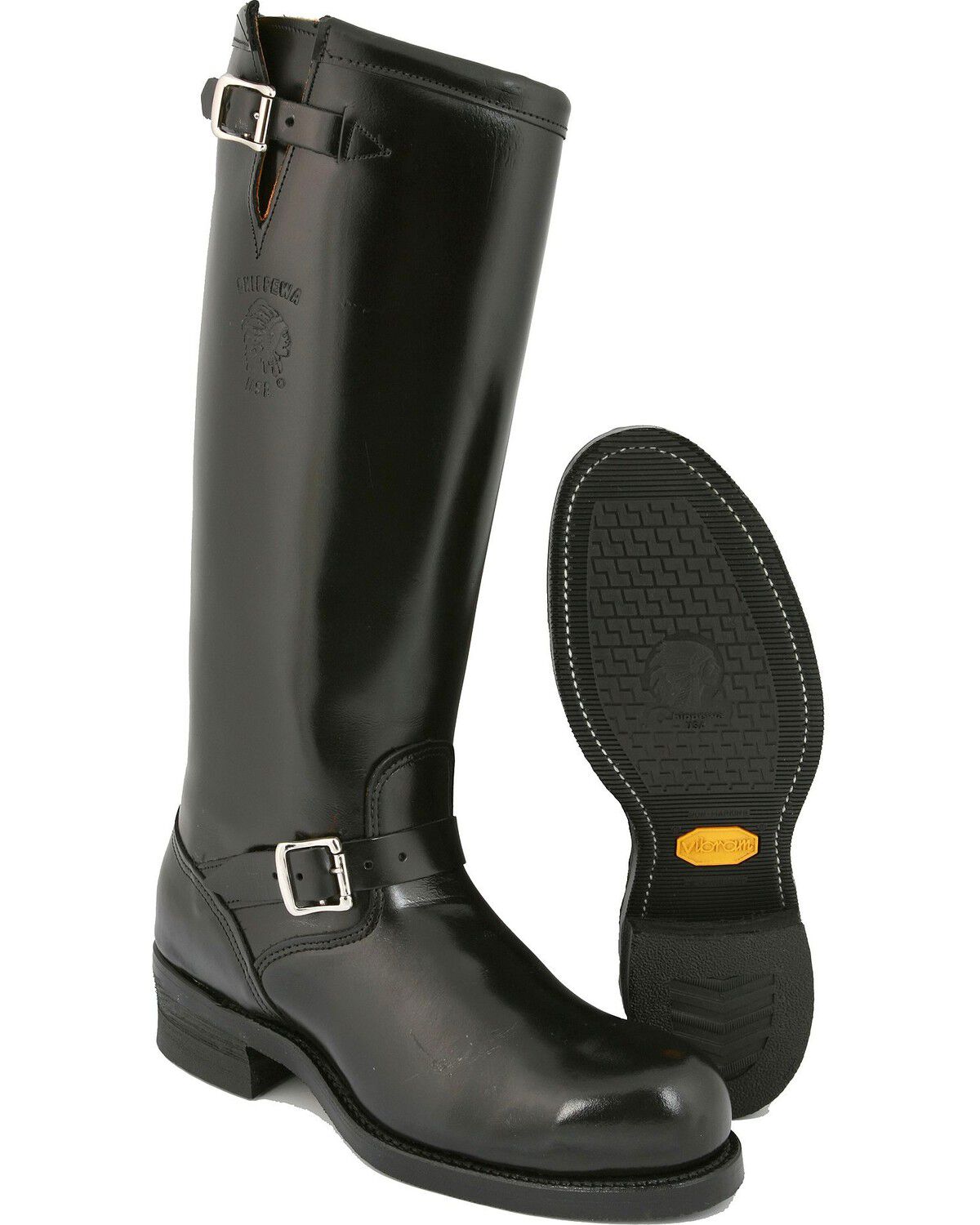 chippewa biker boots