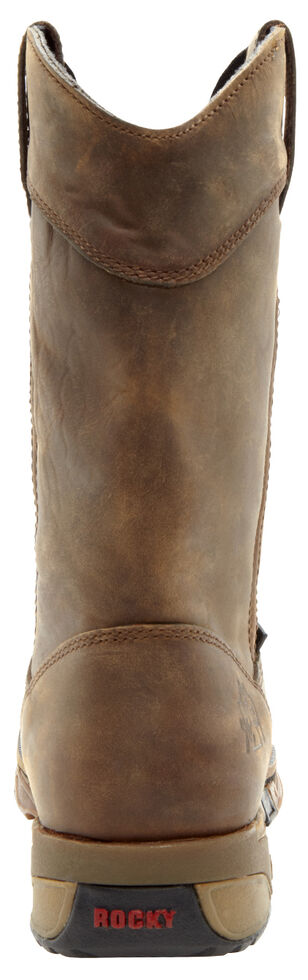 Rocky Aztec Waterproof Wellington Work Boots Round Toe Sheplers