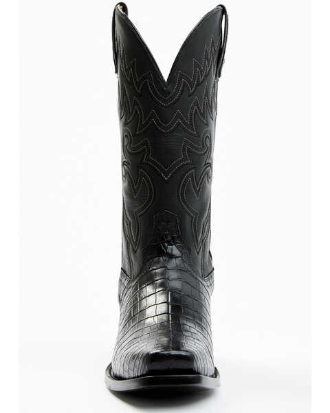 Image #4 - Cody James Men's Exotic Alligator Western Boots - Square Toe, Black, hi-res