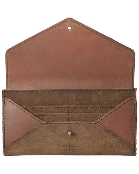 STS Ranchwear By Carroll Women's Brown Baroness ll Style Wallet, Brown, hi-res