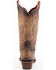 Image #4 - Ferrini Women's Madison Tooled Western Boots - Snip Toe , Brown, hi-res