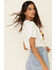 Image #5 - Polagram Women's Desert Dreams Graphic Tee, White, hi-res