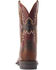 Image #3 - Ariat Men's Pay Window Bartop Western Performance Boots - Broad Square Toe, Brown, hi-res