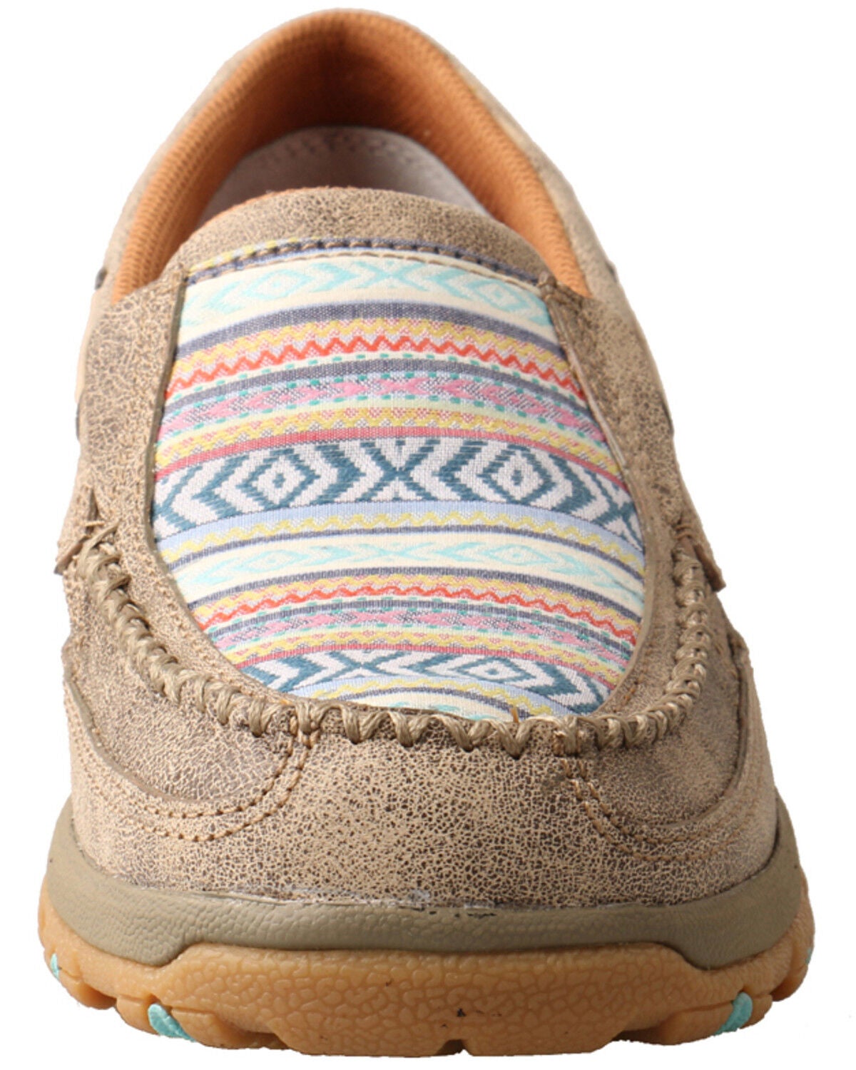 Twisted x Driving CellStretch Dusty Tan/Multi Boat Shoe (WXC0008)