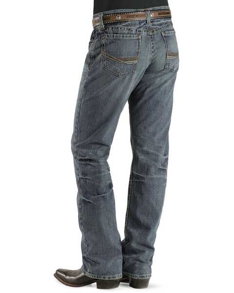 Ariat Denim Jeans - M4 Scoundrel Relaxed Fit - Big & Tall, Med Stone, hi-res