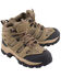 Image #1 - Milwaukee Leather Women's Waterproof Hiking Boots - Round Toe, Brown, hi-res